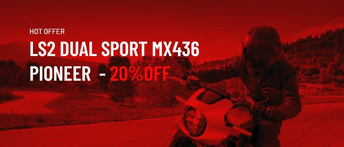 LS2 DUAL SPORT MX436 PIONEER — 20% OFF