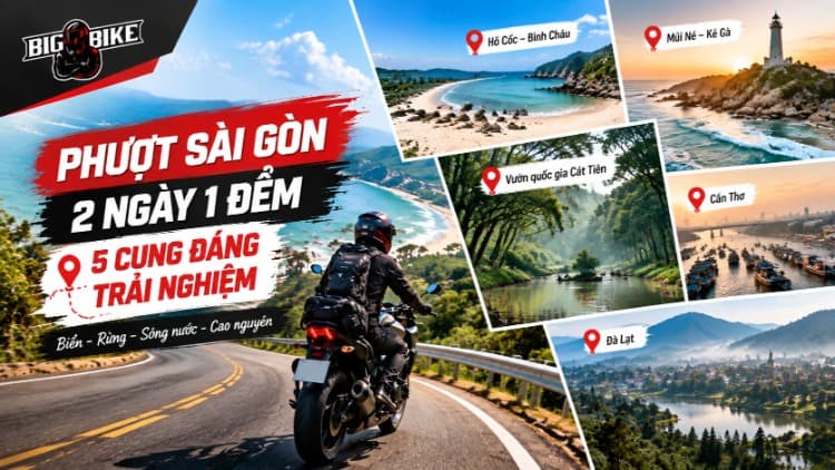 Phượt gần Sài Gòn 2 Ngày 1 Đêm: 5 Cung Đáng Trải Nghiệm
