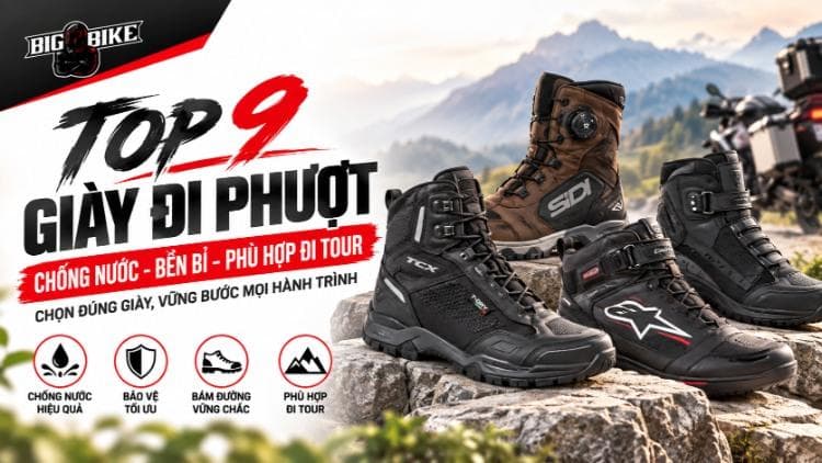Top 9 mẫu giày đi phượt chống nước cực bền cho dân phượt
