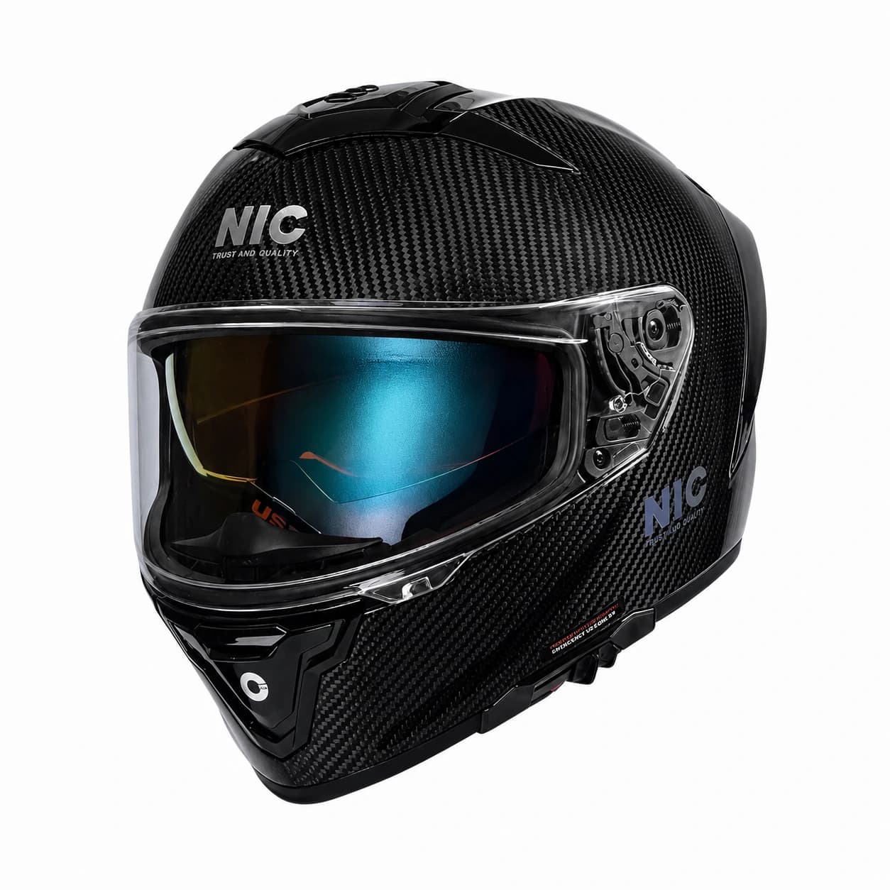 Mũ bảo hiểm fullface NIC N01