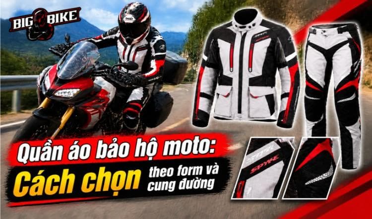 Quần áo bảo hộ moto: 7 tiêu chí chọn phù hợp nhu cầu
