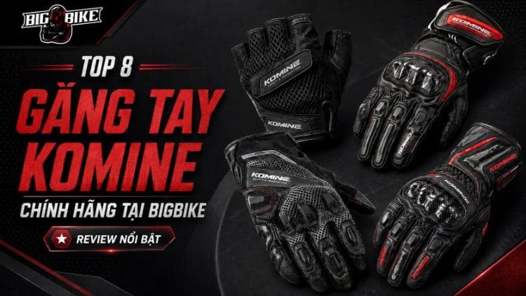 Top 7 găng tay Komine chính hãng có thể bạn chưa biết