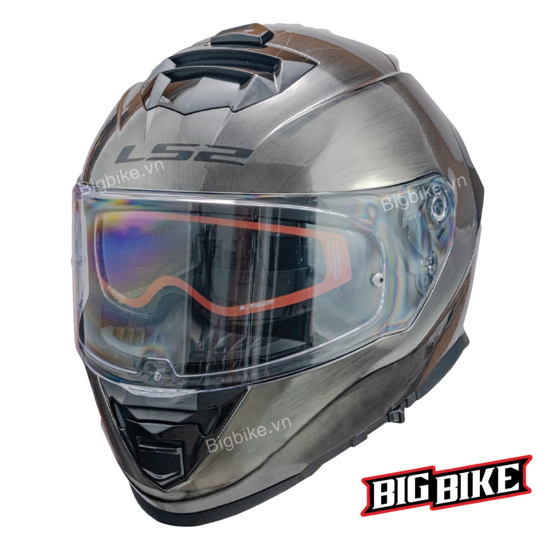 LS2 Mũ Bảo Hiểm Mô Tô Xe Máy Phượt FF800 Storm Chính Hãng Cao Cấp
