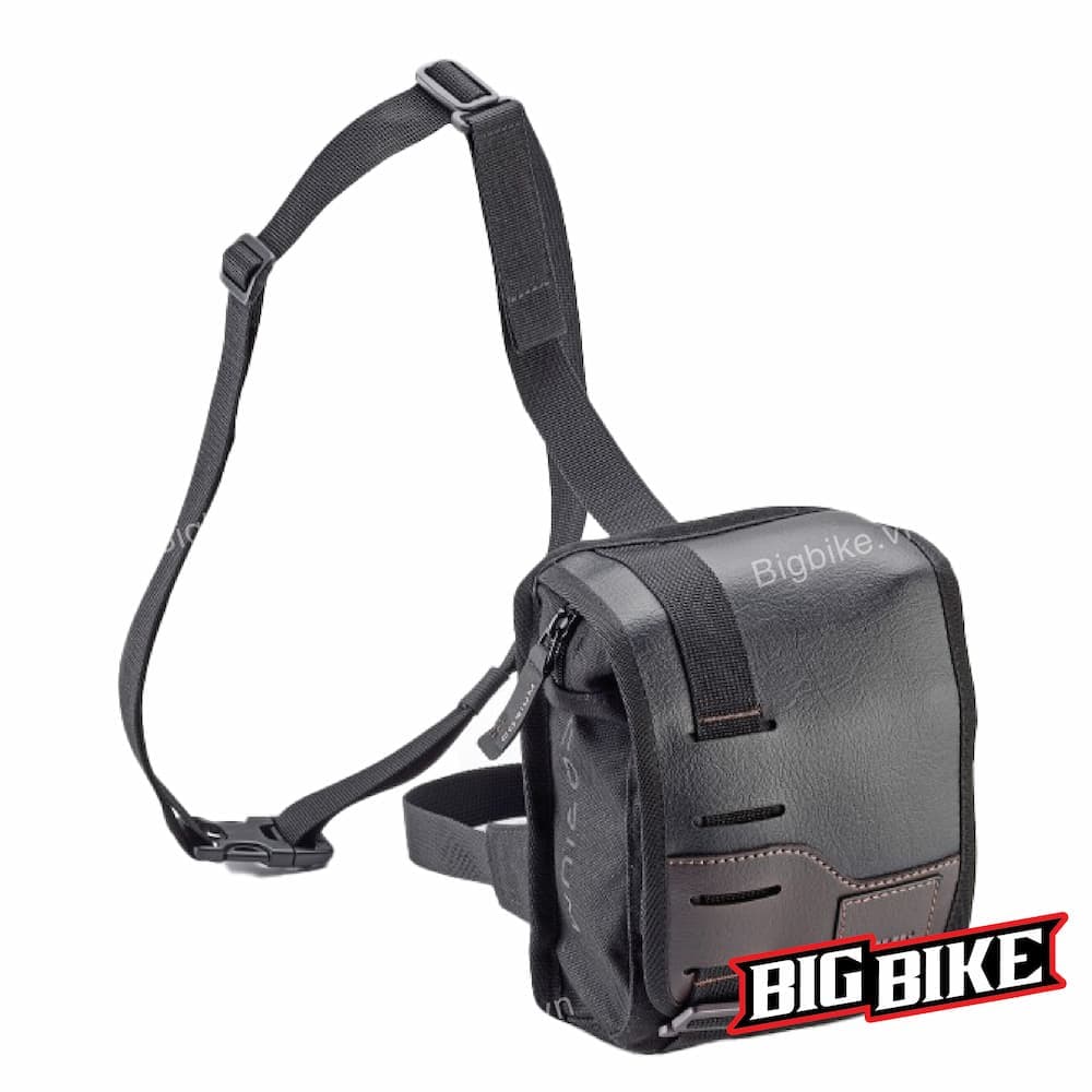 Givi CRM104 style retro motorcycle leg bag