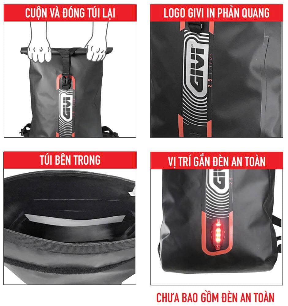 Givi PBP02 motorcycle backpack