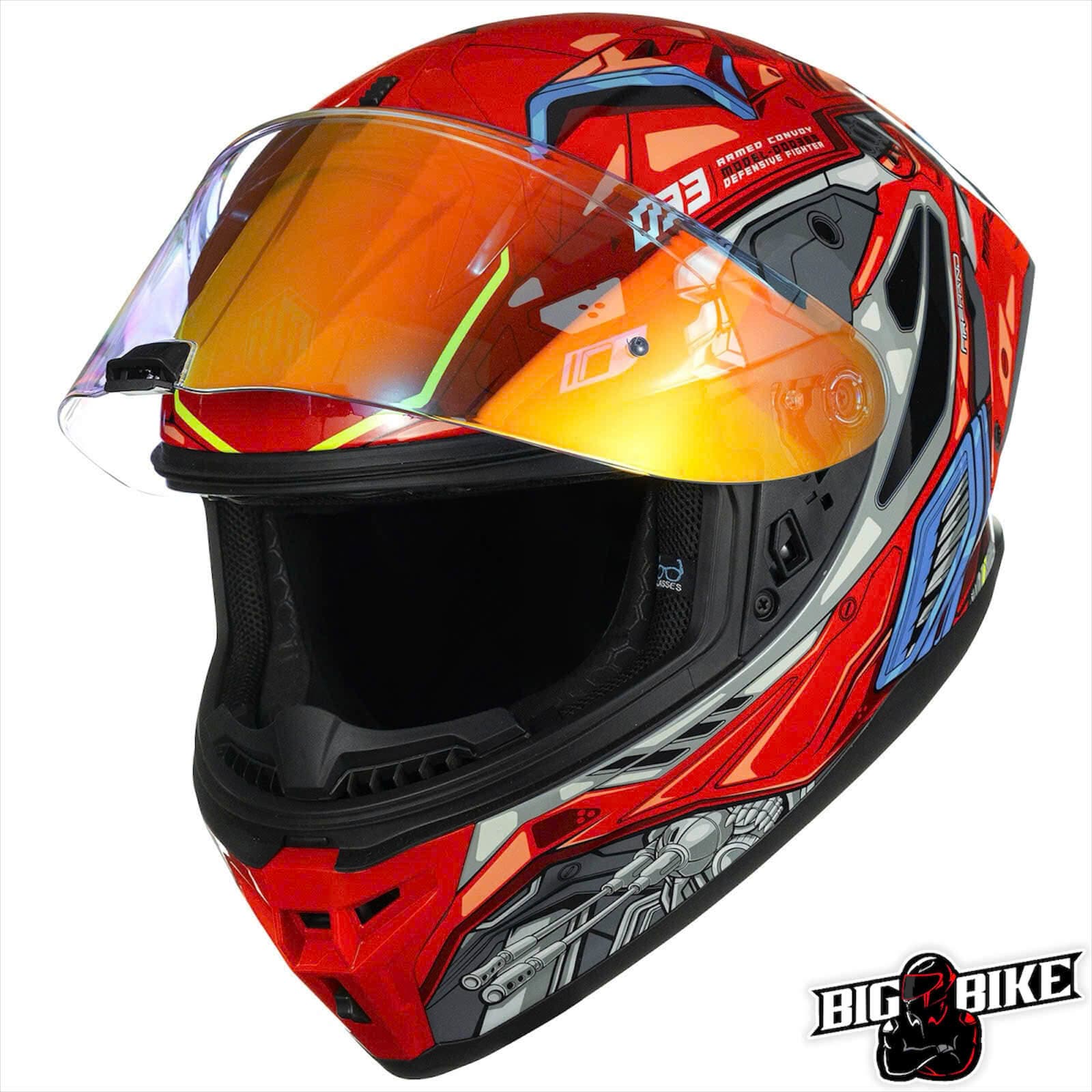 MŨ BẢO HIỂM FULLFACE ILM RACING MF510