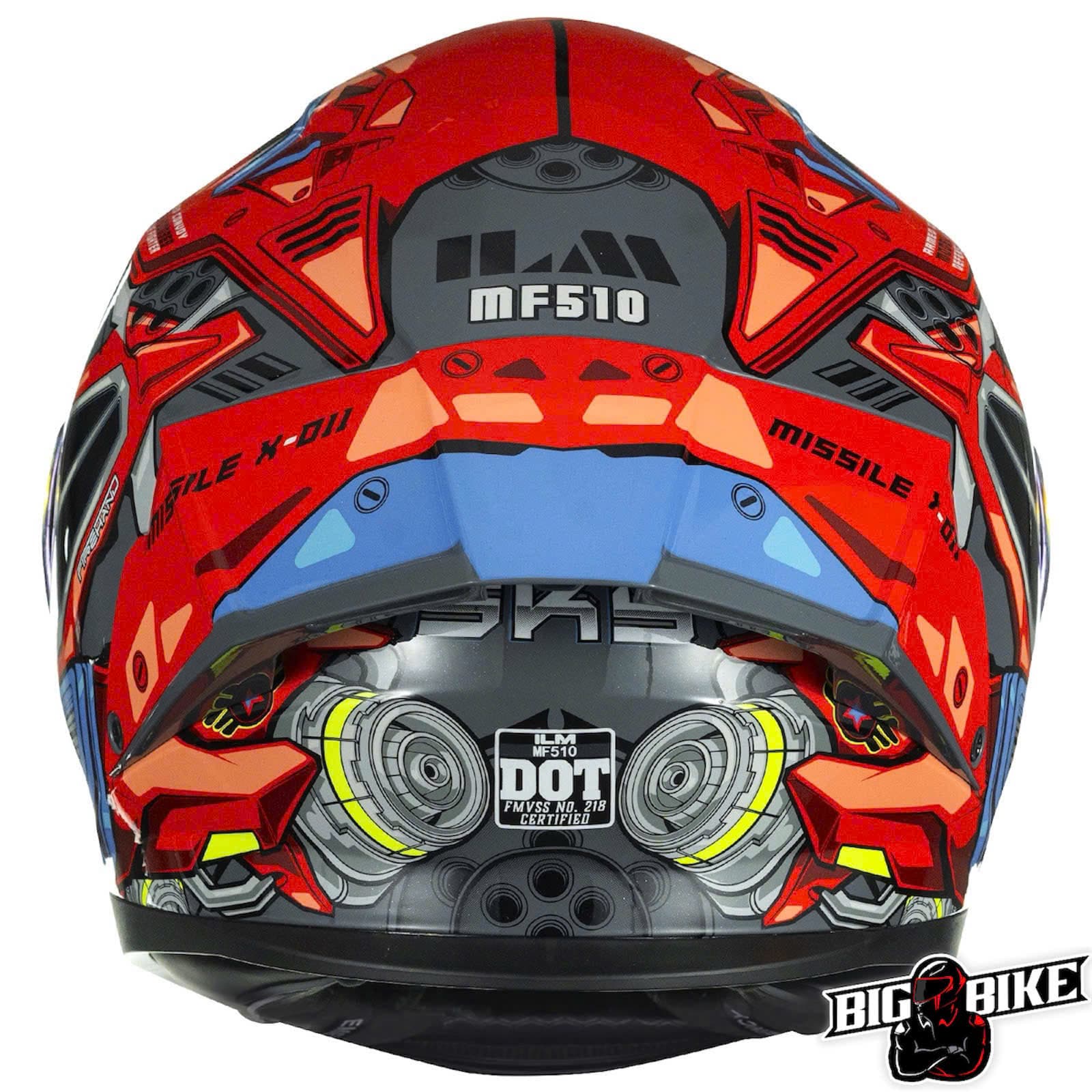 MŨ BẢO HIỂM FULLFACE ILM RACING MF510