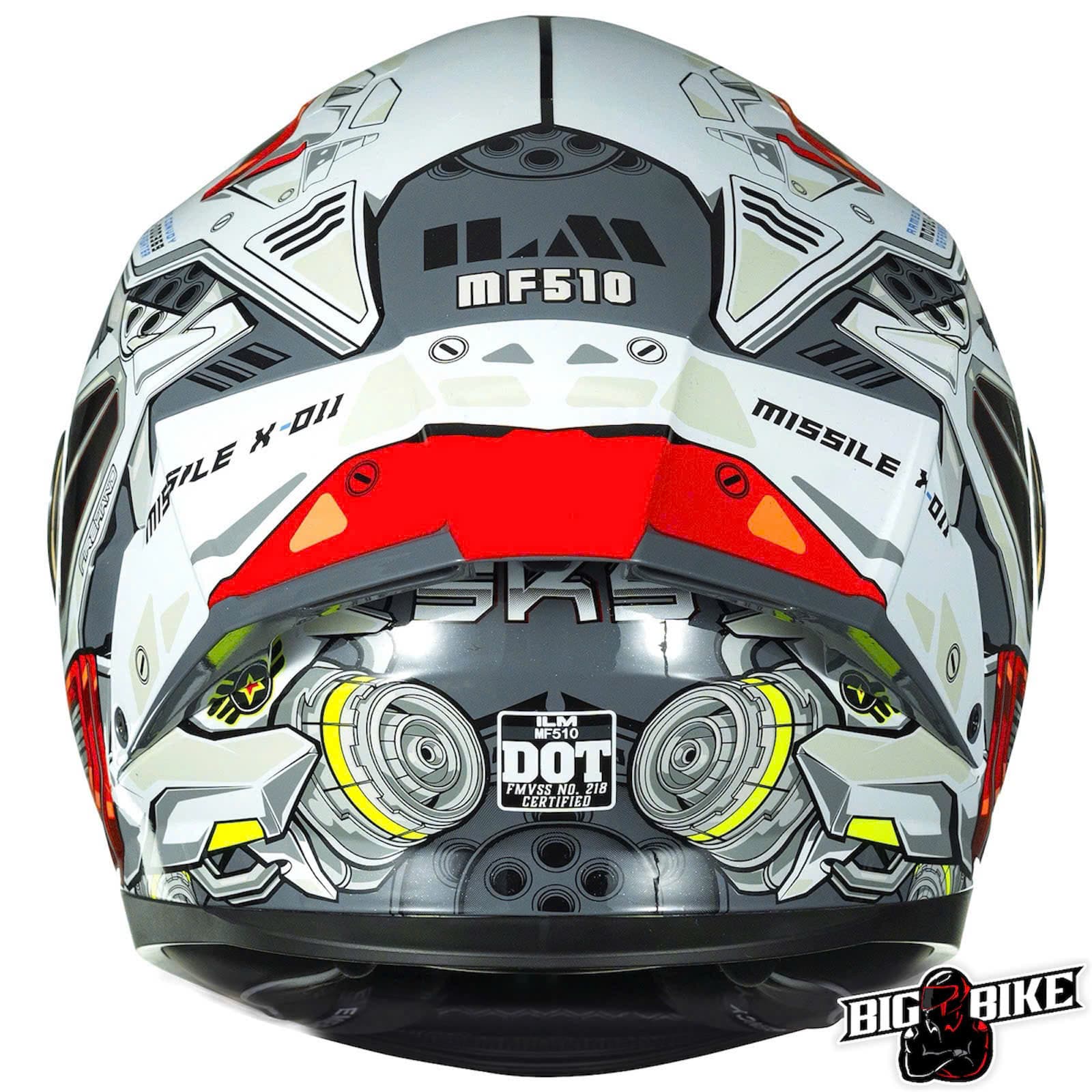 MŨ BẢO HIỂM FULLFACE ILM RACING MF510