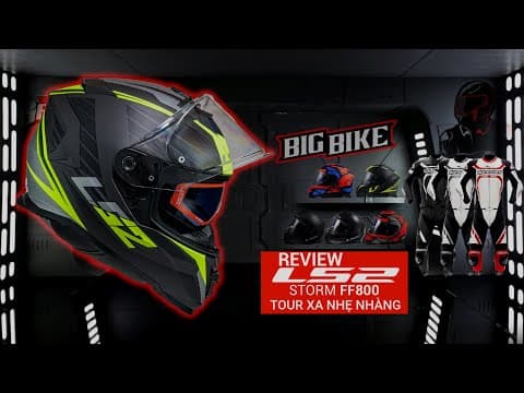 REVIEW MŨ BẢO HIỂM HOT NHẤT 2020 "LS2 FF800" CHẤT LIỆU KPA SIÊU NHẸ !