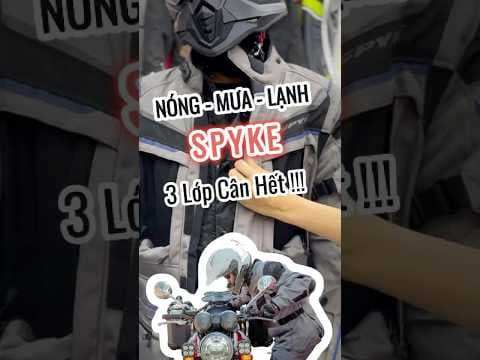 Spyke Sahara - Mẫu giáp dành cho biker thật thụ