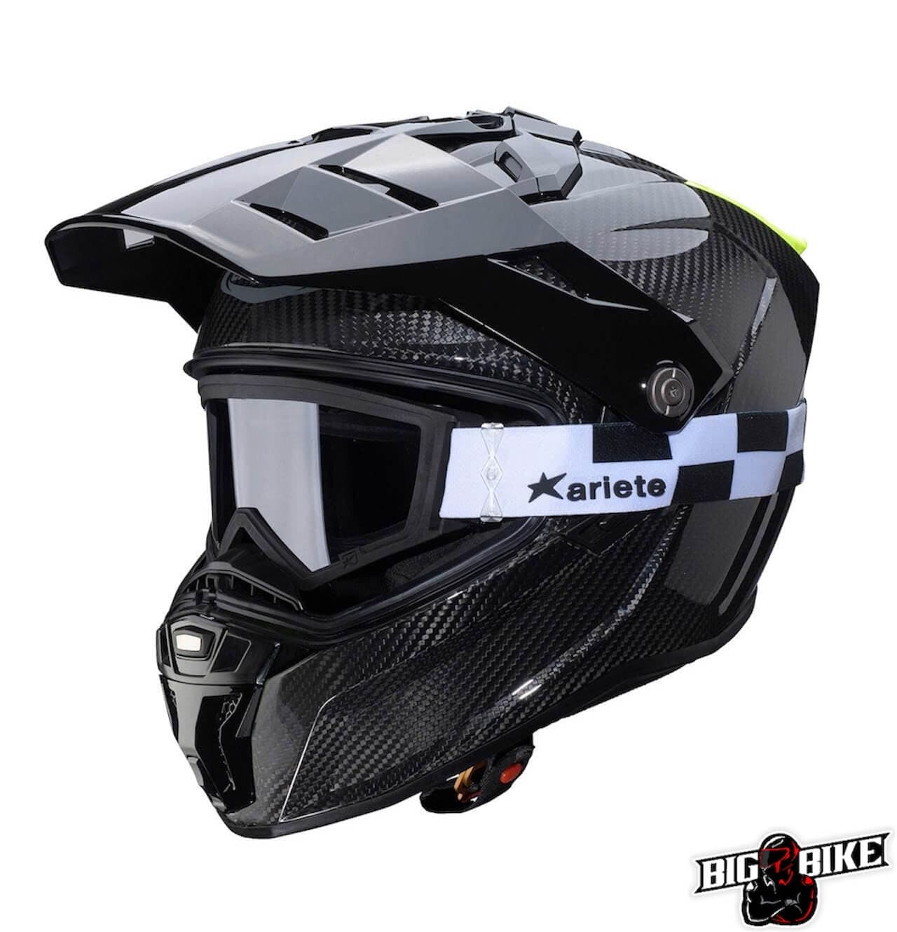 Mũ bảo hiểm dual sport Caberg Tanami Carbon