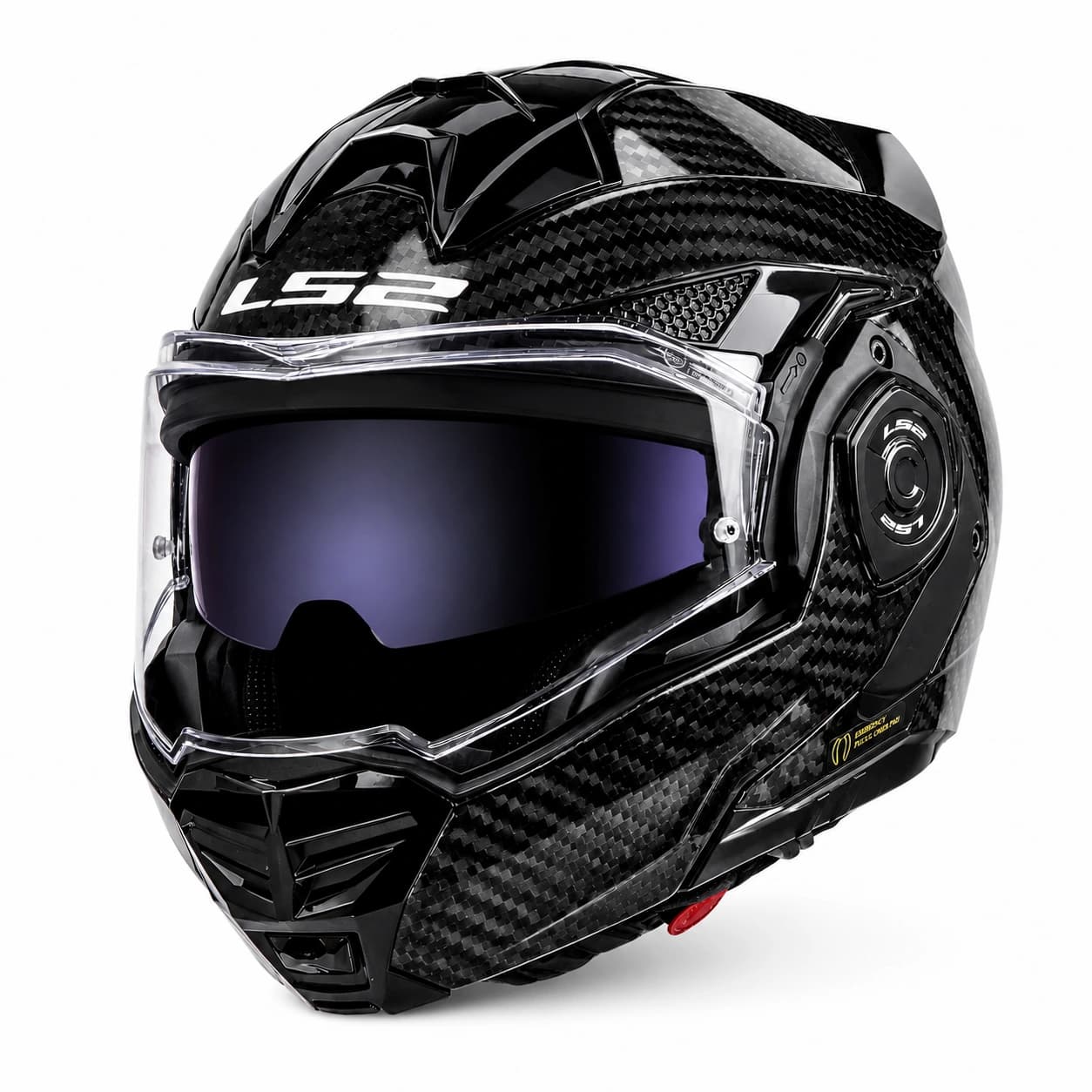 Mũ bảo hiểm lật hàm LS2 FF901 Advant X Carbon