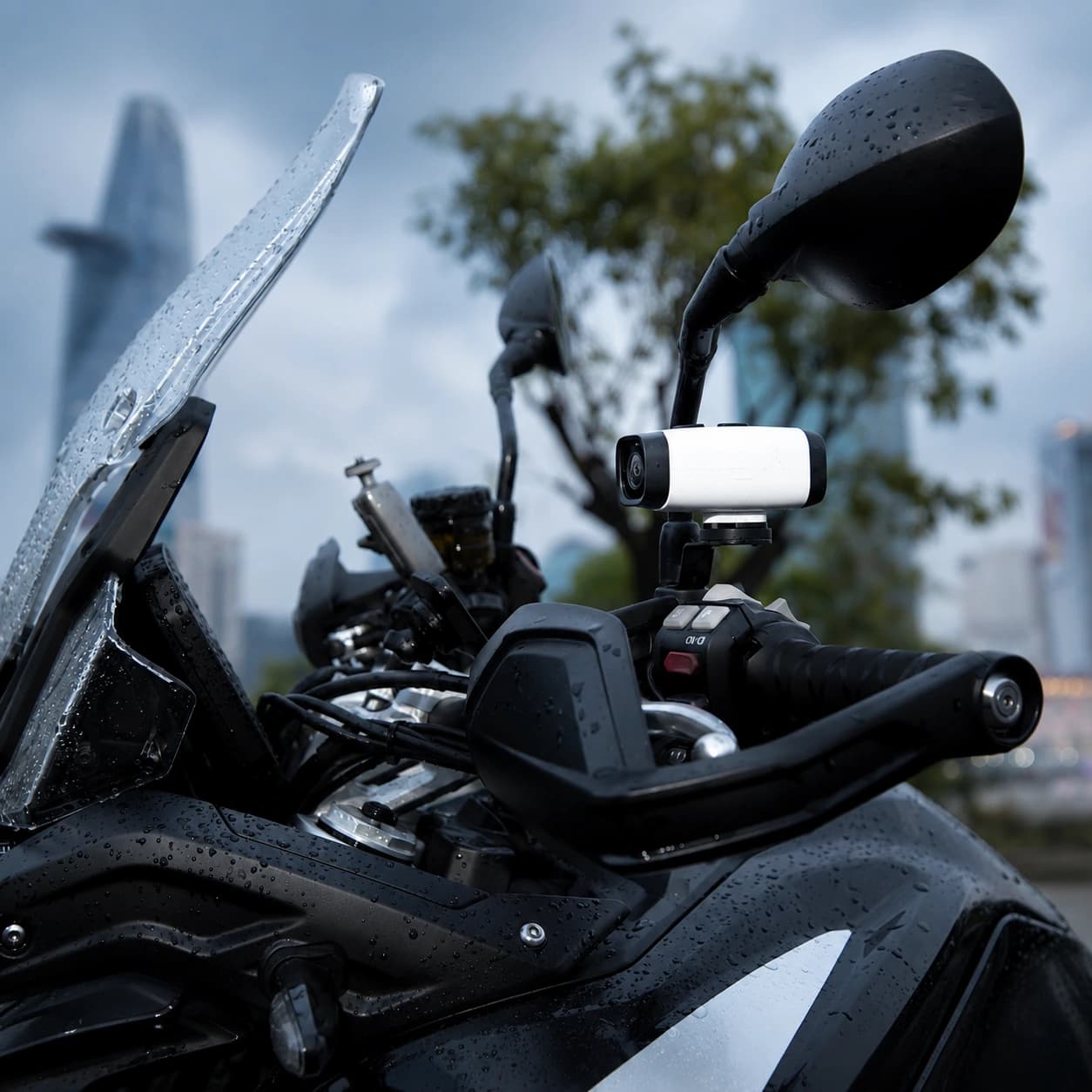 Camera hành trình gắn mũ bảo hiểm SCS Cam-S