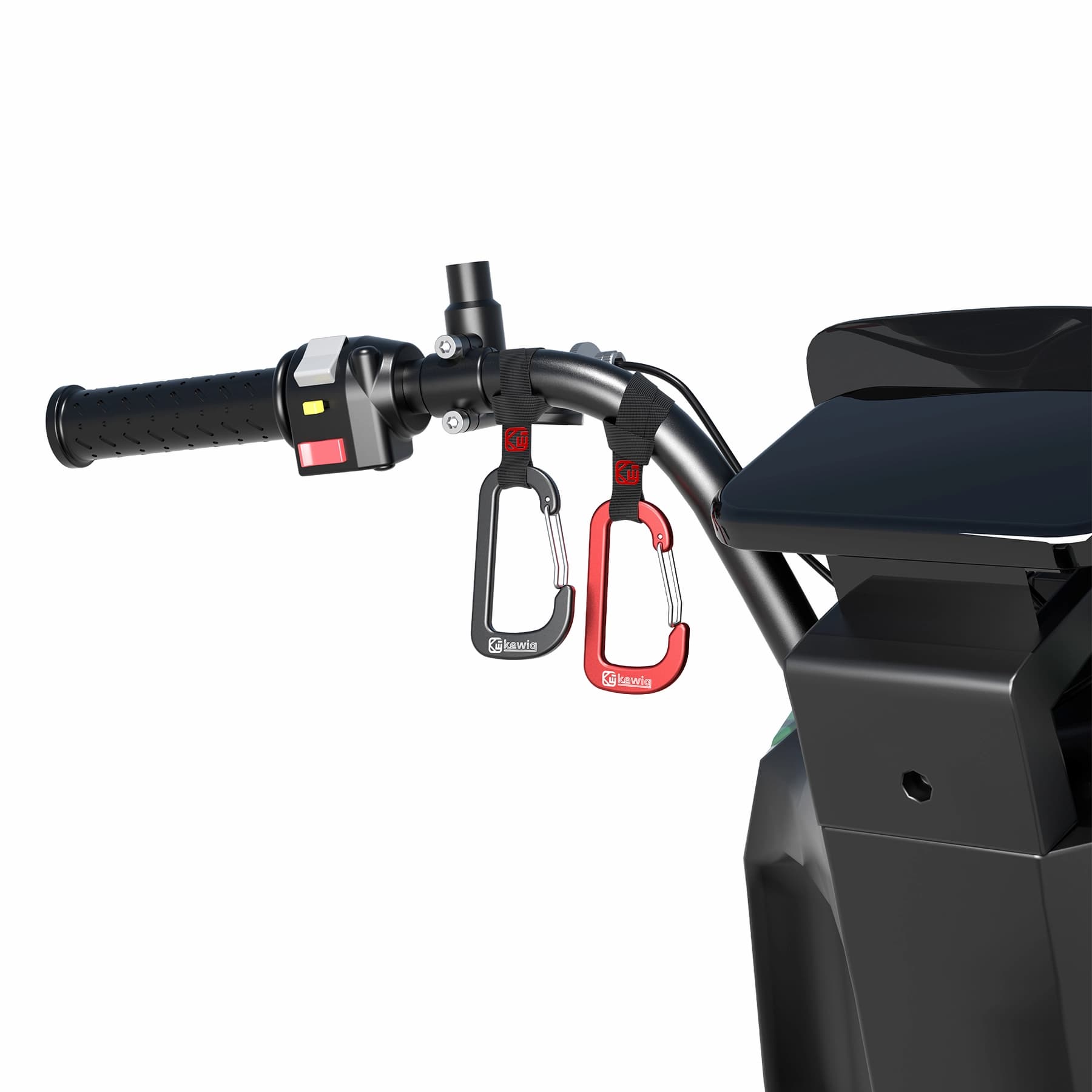 Móc treo đồ xe máy siết dây đai Kewig CBK-3S