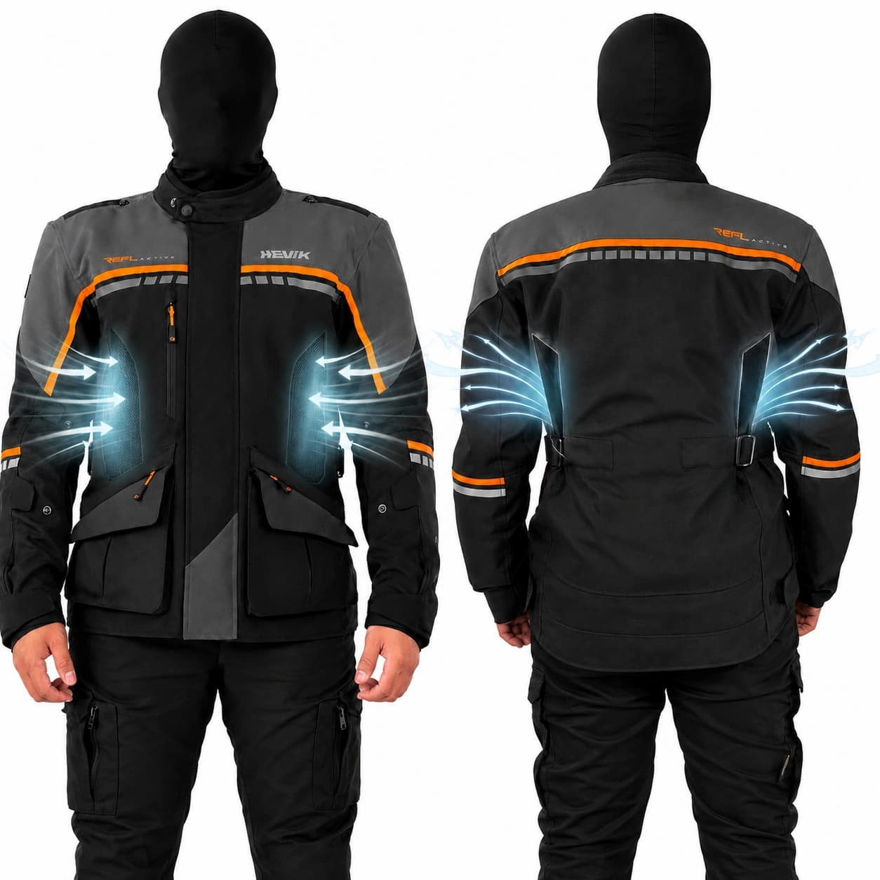 Áo giáp moto adventure Hevik Scorpius HVJ307