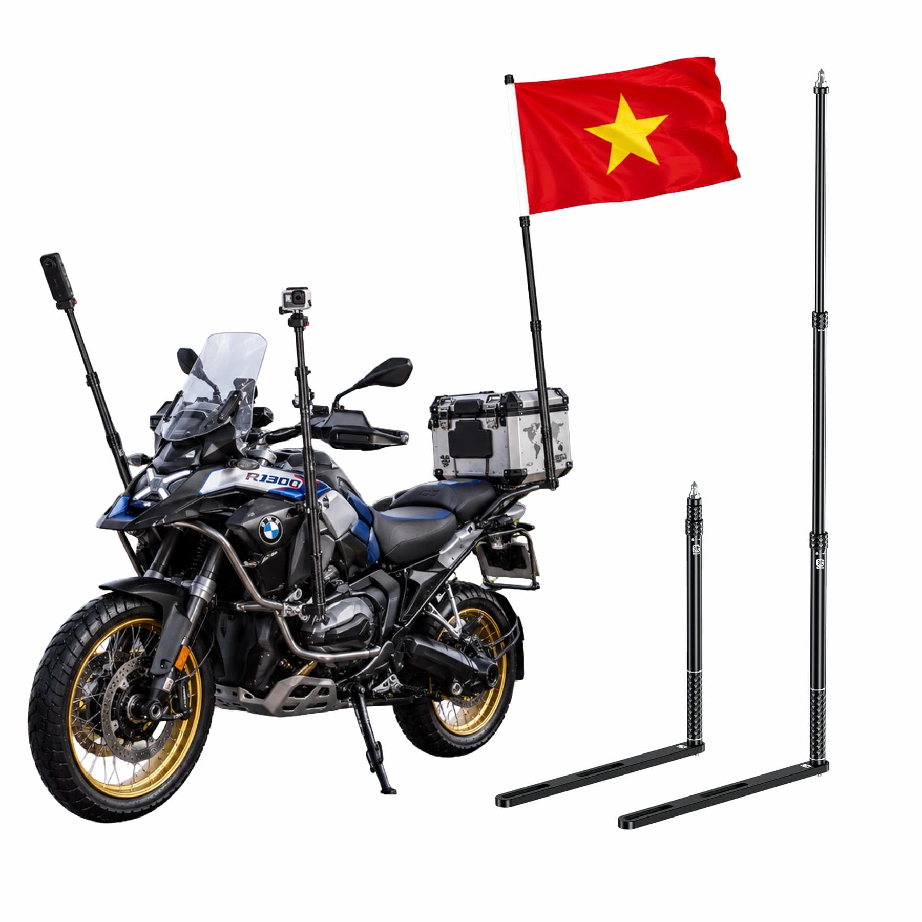 Cần gắn camera hành trình sau xe Kewig QG-1