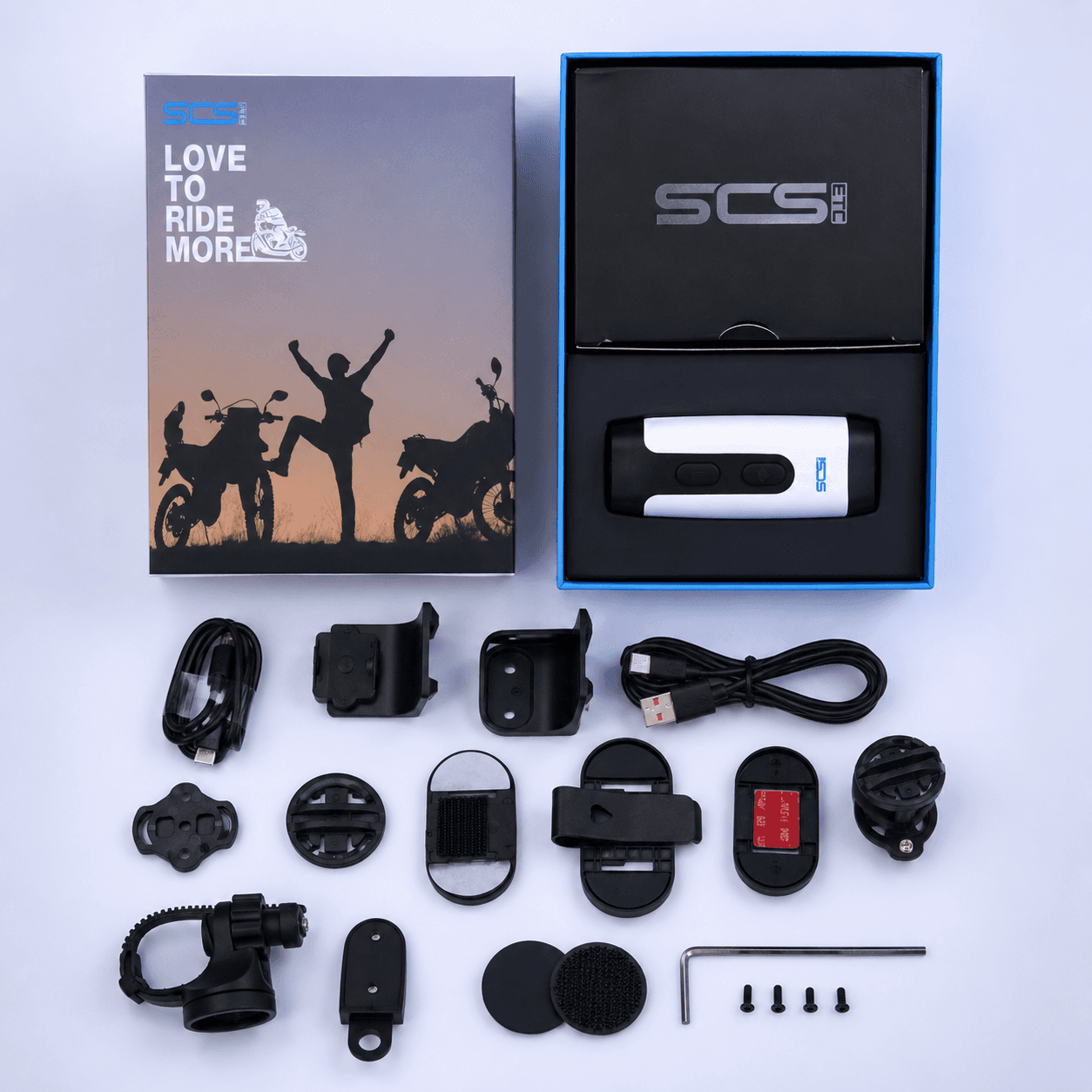 Camera hành trình gắn mũ bảo hiểm SCS Cam-S
