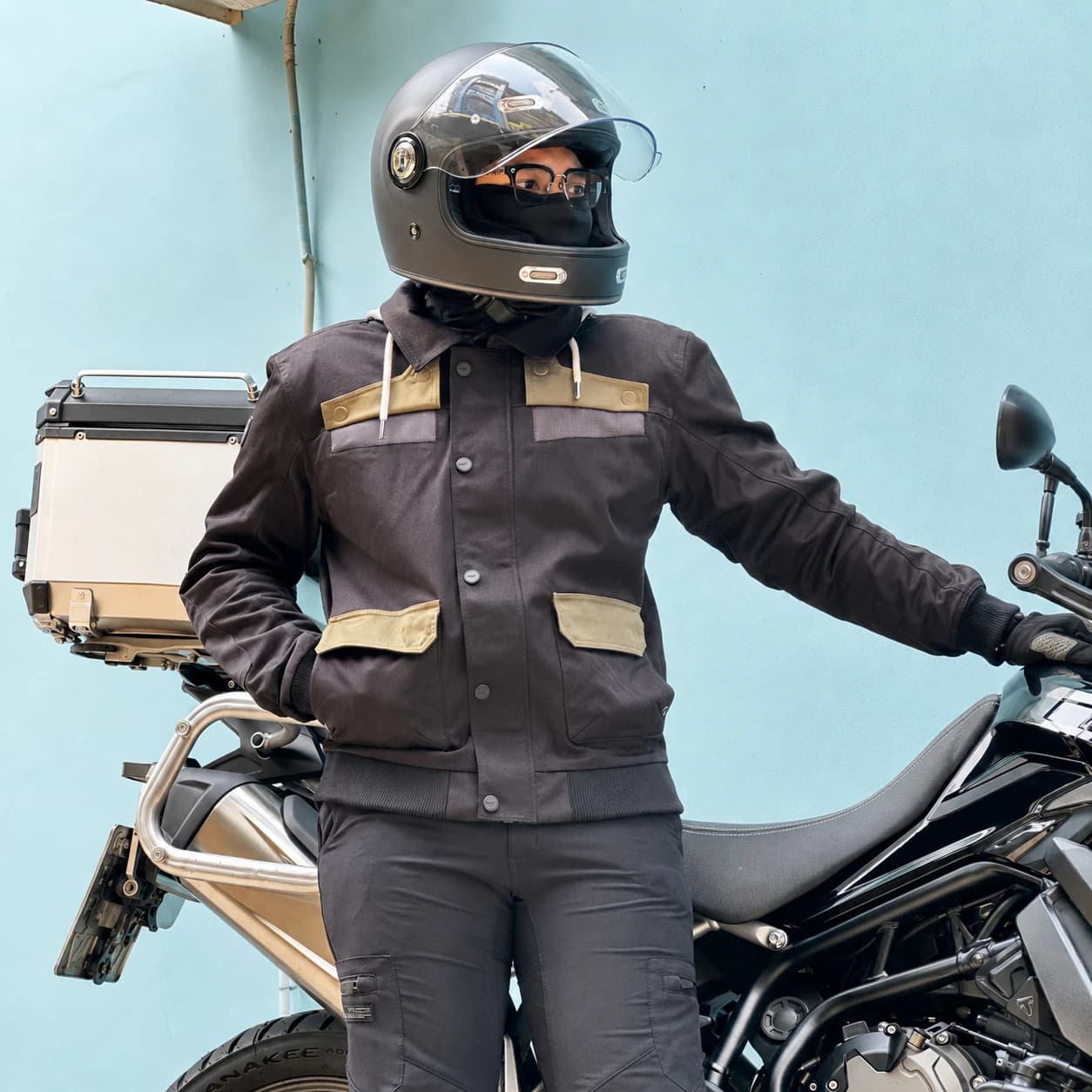 Áo giáp moto mùa hè Hevik Neptune HVJ409