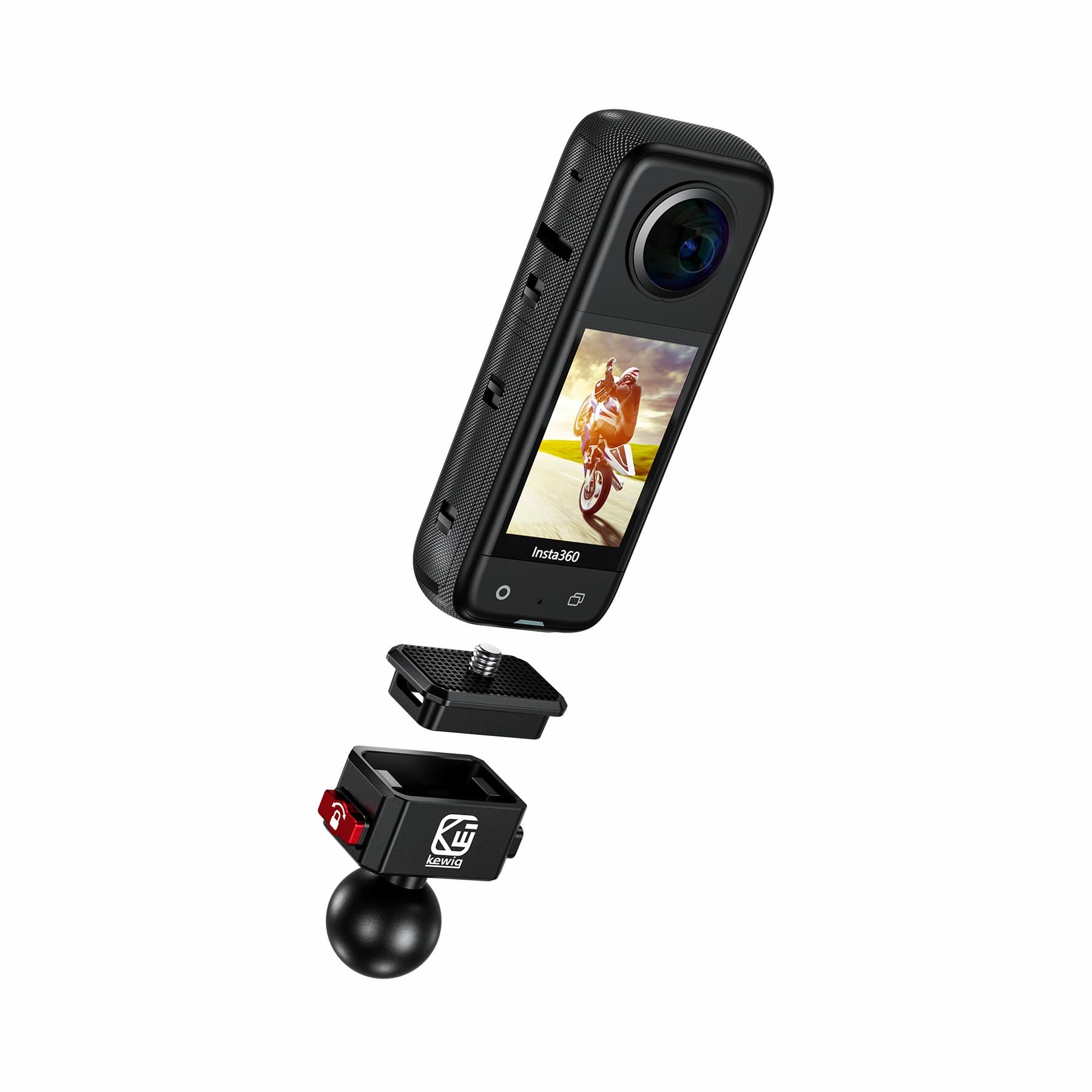 Ngàm tháo nhanh cho camera insta360 Kewig R22-A