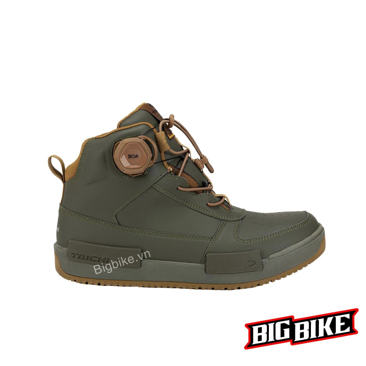 GIÀY MOTO PHƯỢT CHỐNG NƯỚC TAICHI RSS014 BREAK KHAKI-03