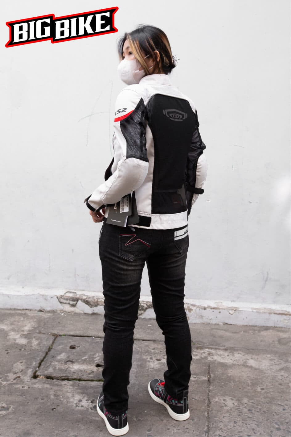Áo giáp moto nữ mùa hè LS2 AIRY