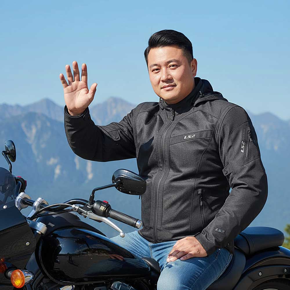 LS2 Bolton Air Man trang bị giáp chuẩn CE Level 1