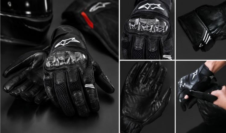 Các chi tiết hỗ trợ bảo vệ trên găng tay Alpinestars SMX-1 Air V2