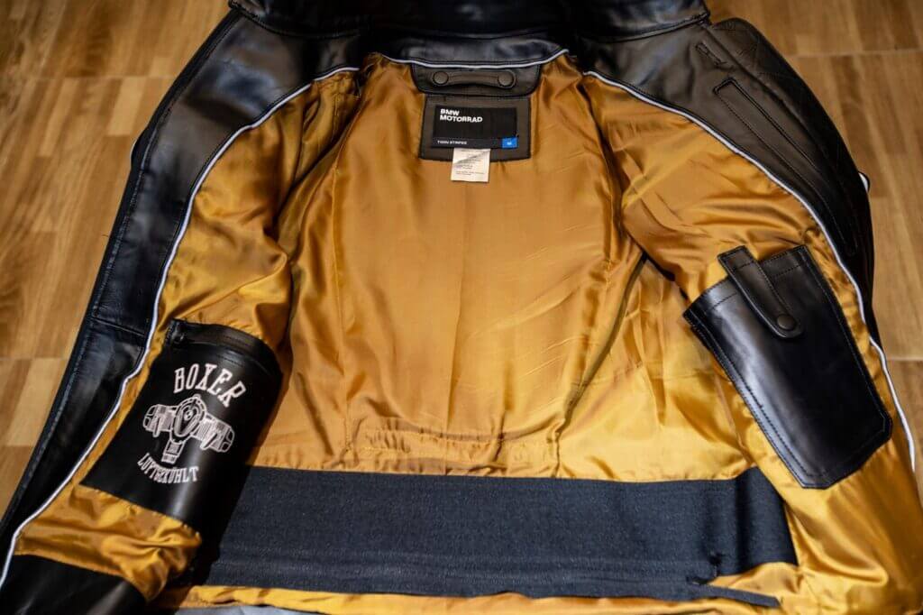 leather touring jacket