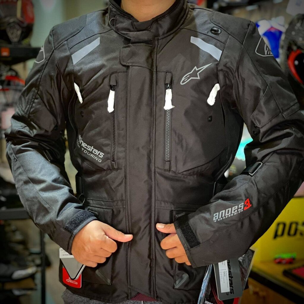 Alpinestars adventure riding protective jacket