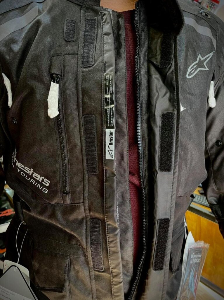 Alpinestars adventure riding protective jacket
