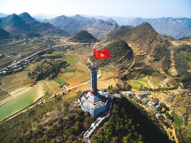 Cột cờ Lũng Cú tại Hà Giang