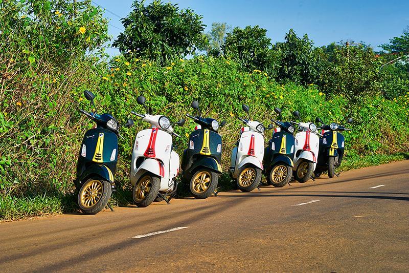 những điểm nổi bật khi chọn xe tay ga đi tour