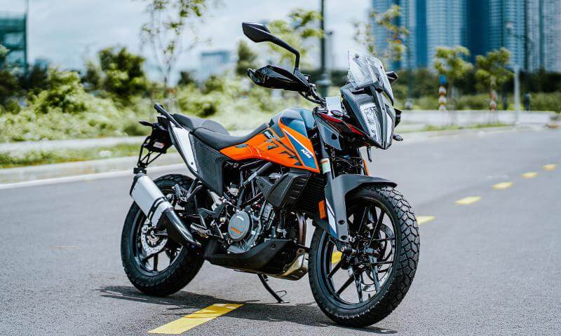 Top 10 mẫu xe mô tô đi phượt tốt và đáng mua nhất 2024 ktm-adventure-390-2023-mau-xe-di-phuot