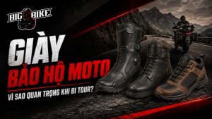 Tầm quan trọng của giày bảo hộ mô tô khi đi tour đường dài